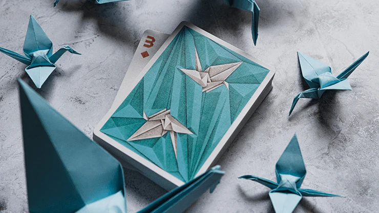 1000 Cranes v2 Playing Cards USPCC - Image 6