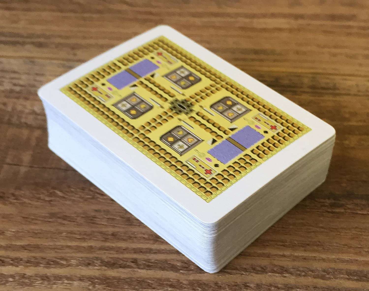 8- Bit Gold Mini Playing Cards - Image 4