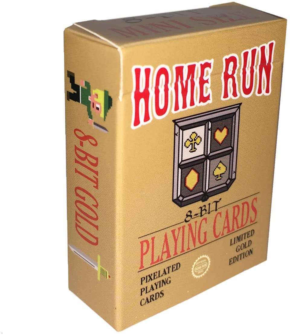 8- Bit Gold Mini Playing Cards - Image 5