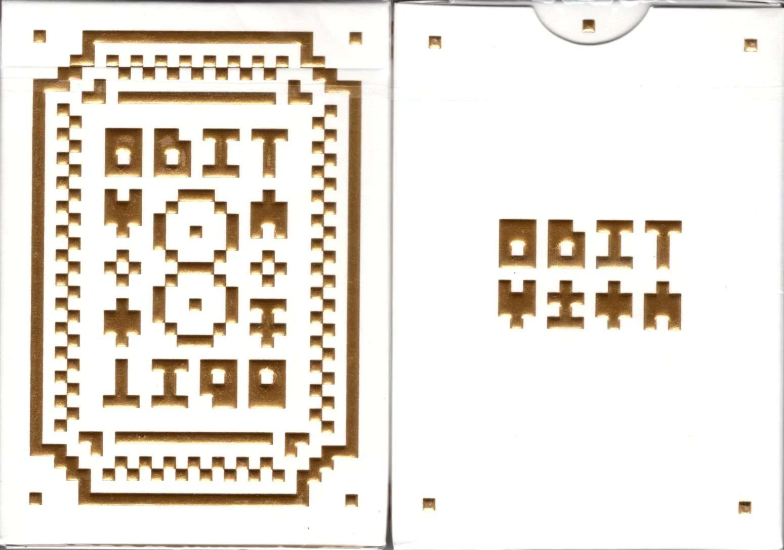 8 Bit Red Playing Cards USPCC