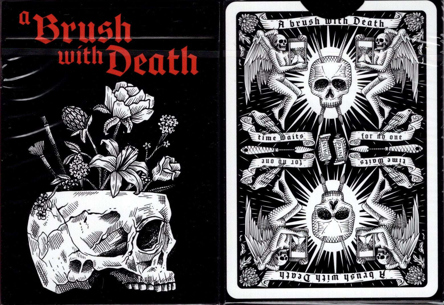 A Brush with Death Playing Cards USPCC