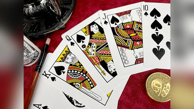 A Brush with Death Playing Cards USPCC - Image 2