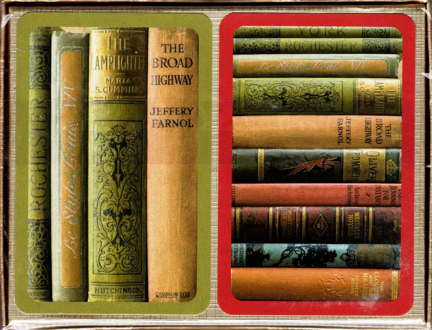 A Good Read 2 Deck Set Bridge Playing Cards Piatnik - Image 3