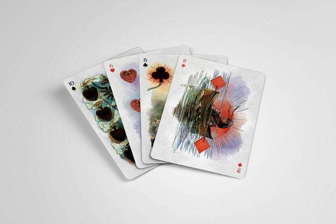 A Motley Pack Royal Edition Playing Cards USPCC - Image 6