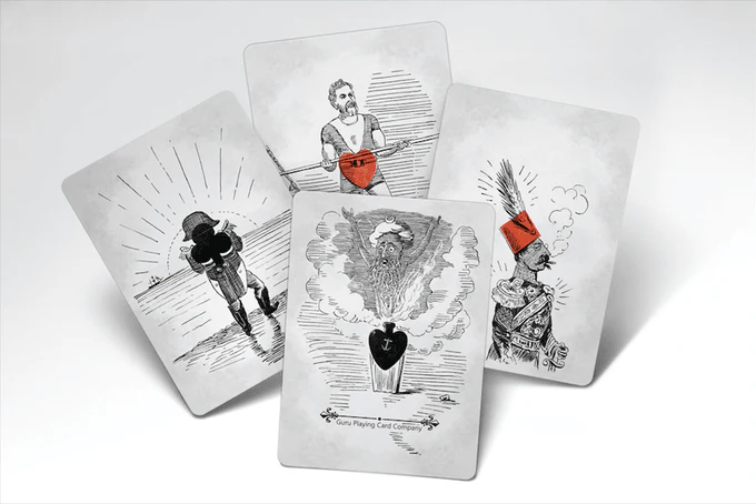 A Motley Pack Royal Edition Playing Cards USPCC - Image 9
