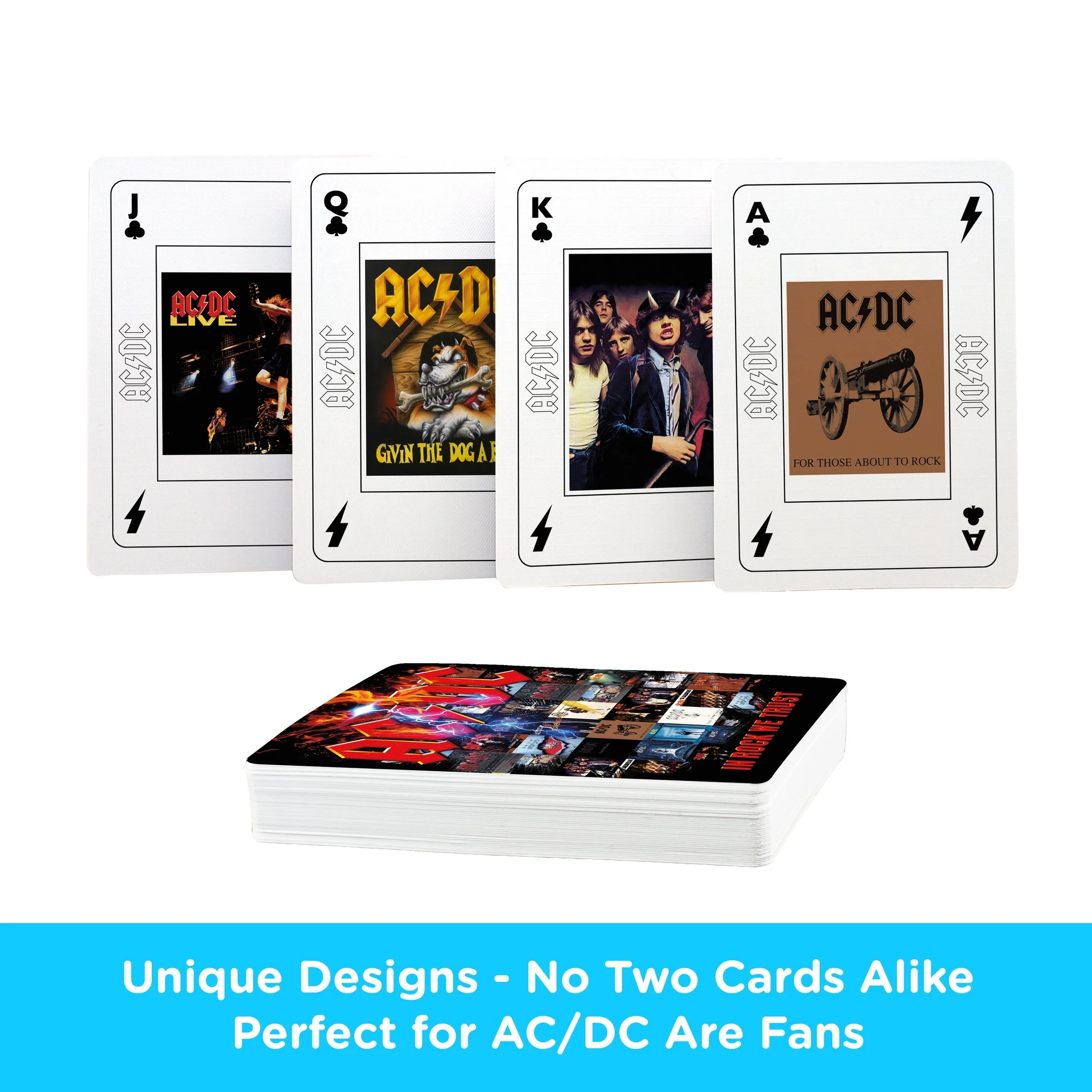 AC/DC Playing Cards by Aquarius – "In Rock We Trust" - Image 3