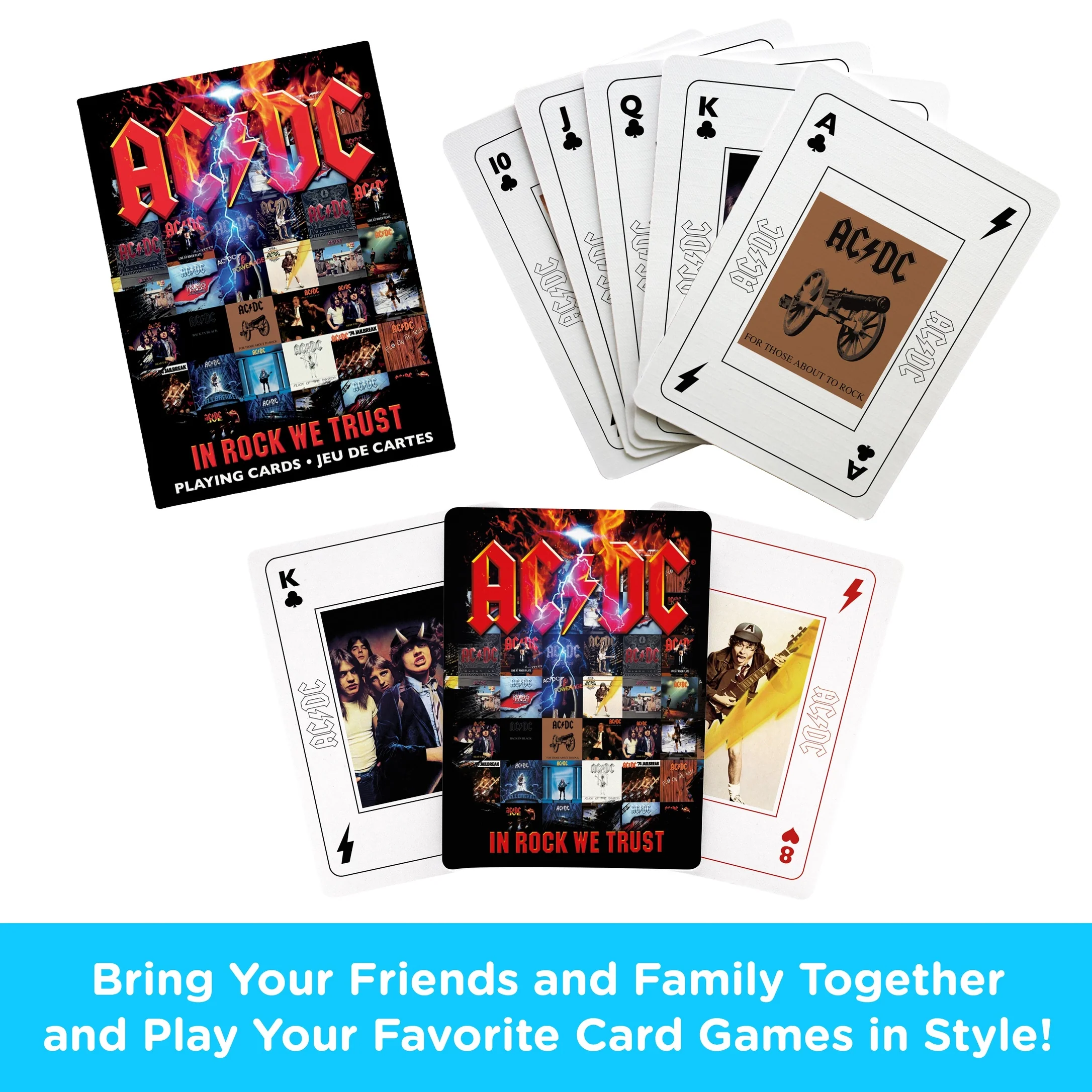 AC/DC Playing Cards by Aquarius – "In Rock We Trust" - Image 4