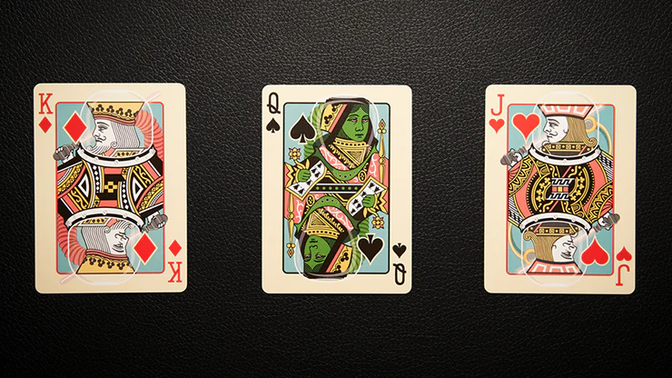 Ace Invaders Gilded Playing Cards USPCC - Image 7