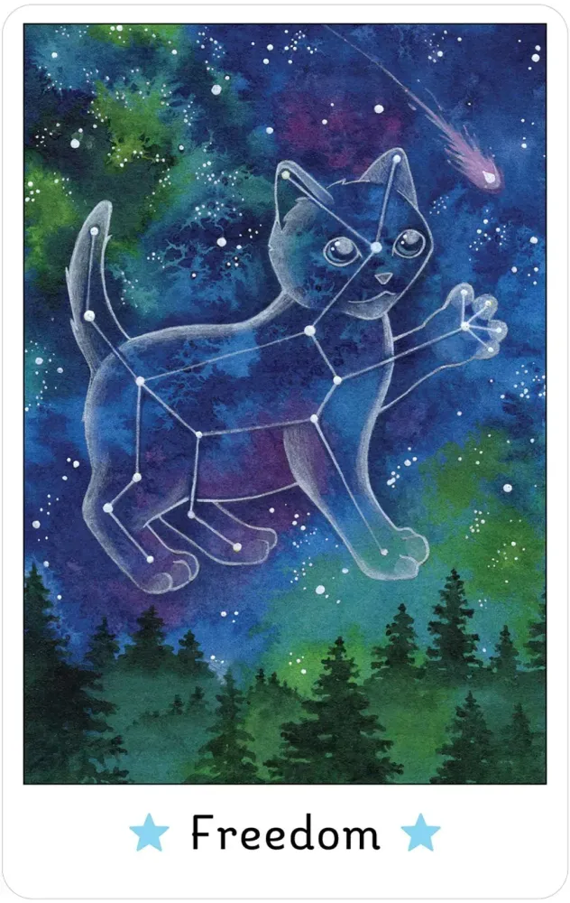 Affirmations of the Fairy Cats Deck USGS - Image 8