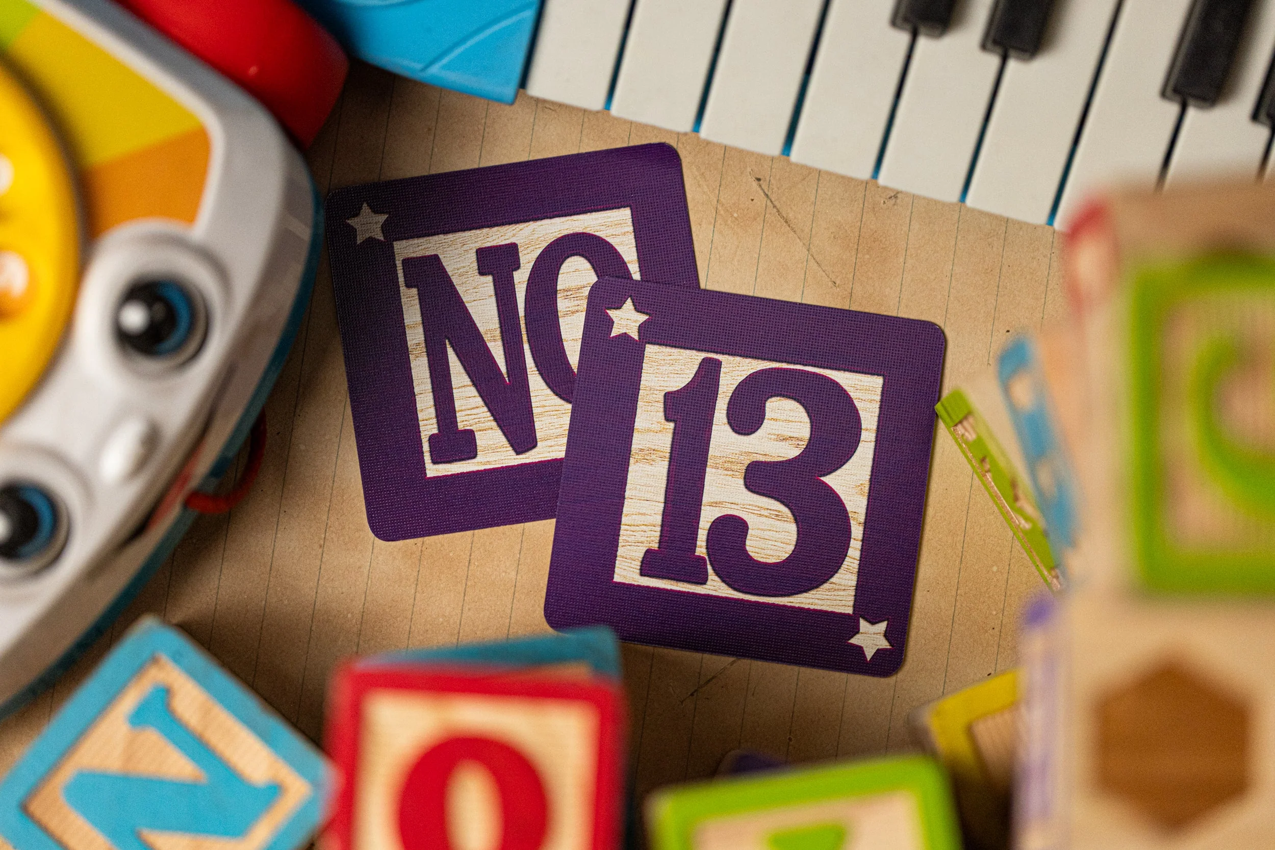 Alphabet Blue Block Playing Cards by Kings Wild Project - Image 7
