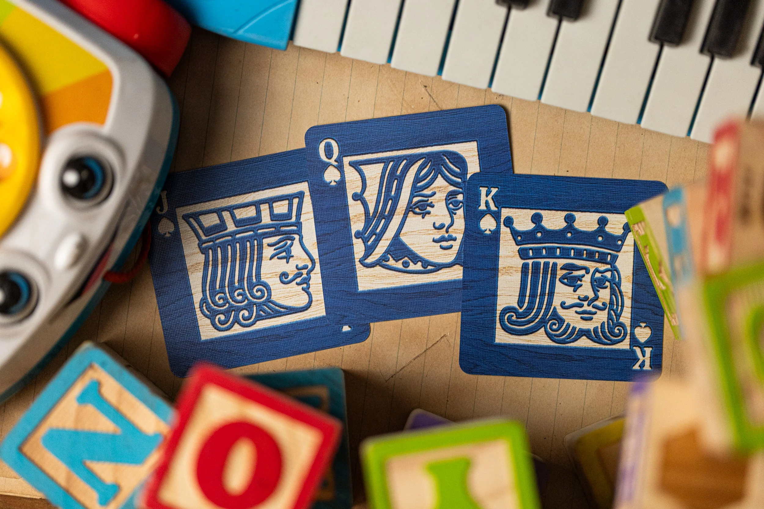 Alphabet Yellow Block Playing Cards by Kings Wild Project - Image 10