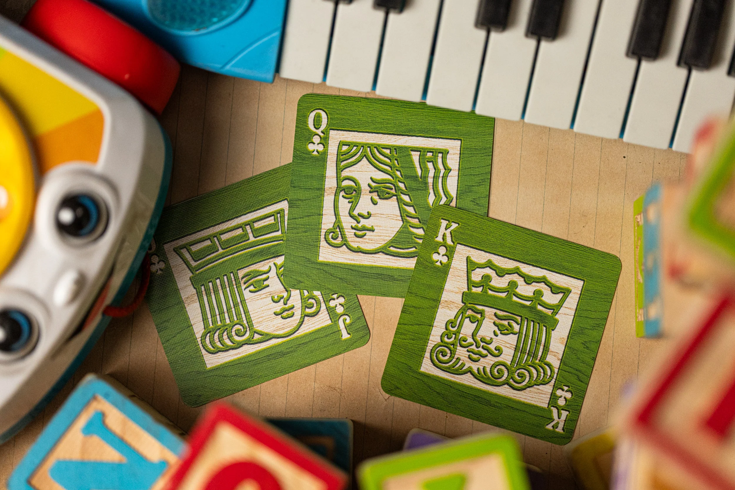 Alphabet Yellow Block Playing Cards by Kings Wild Project - Image 9