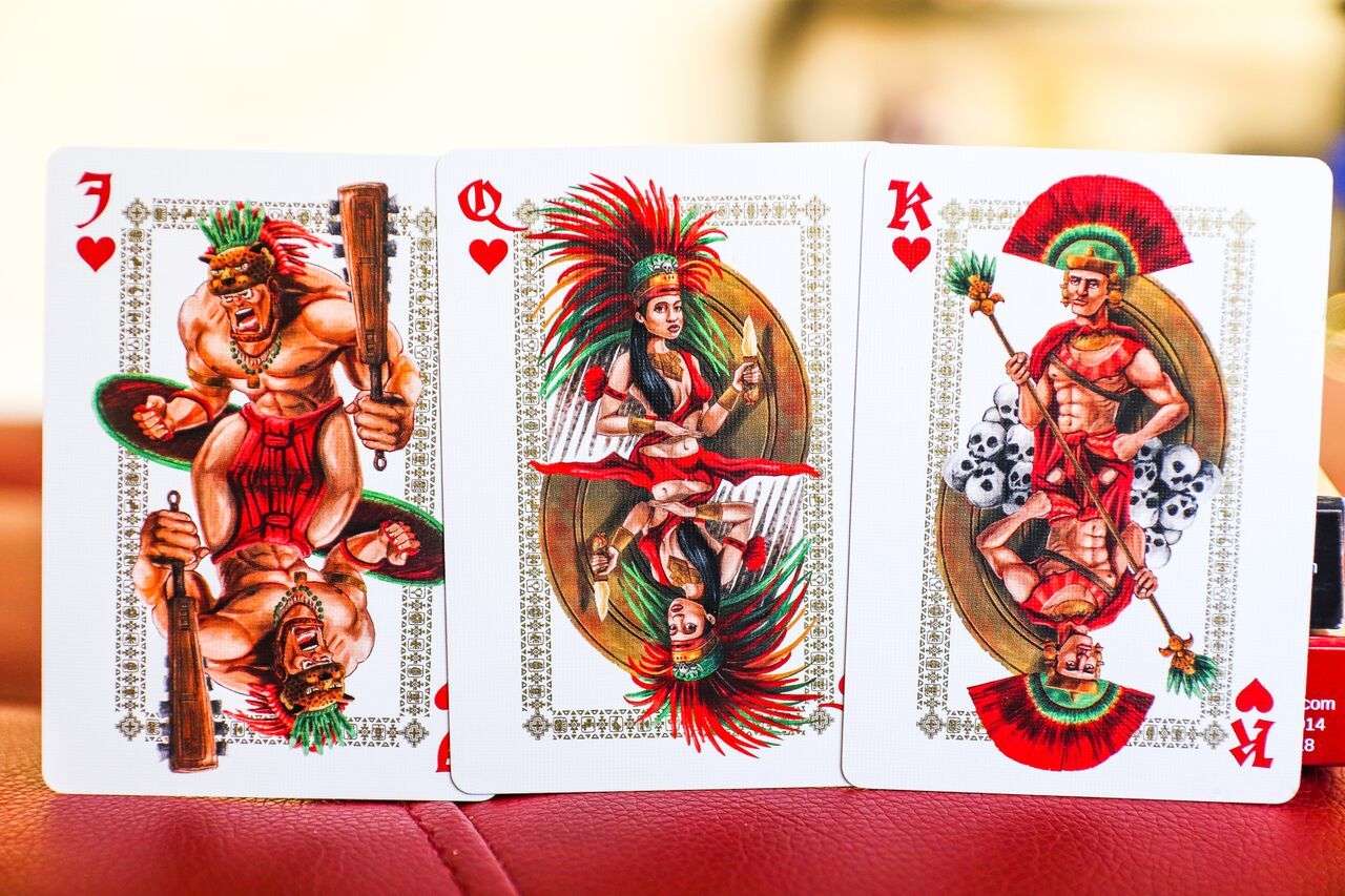 Ancient Warriors Playing Cards USPCC - Image 8