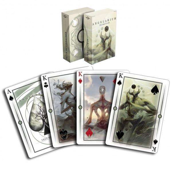 Angelarium - The Tree of Life Playing Cards USPCC - Image 3