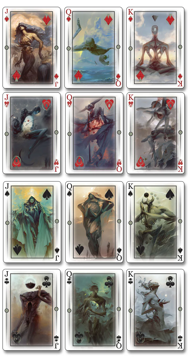 Angelarium - The Tree of Life Playing Cards USPCC - Image 4