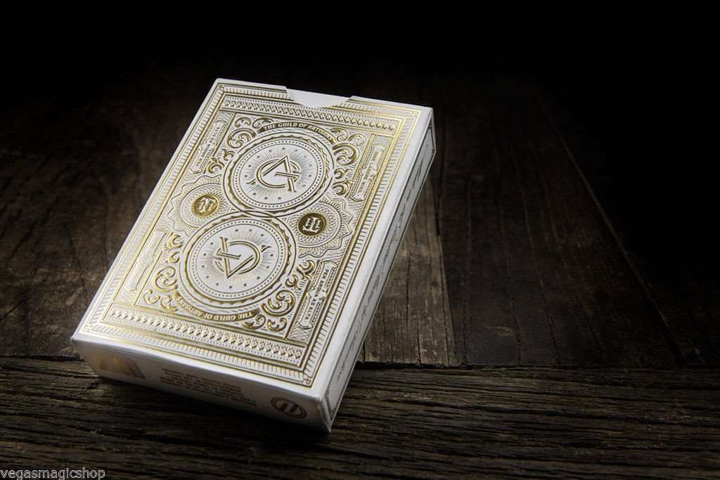 Artisan White Playing Cards USPCC - Image 3