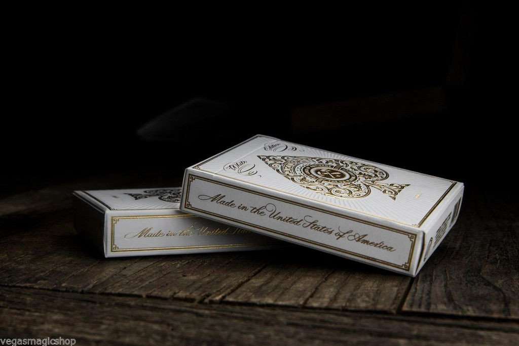 Artisan White Playing Cards USPCC - Image 7