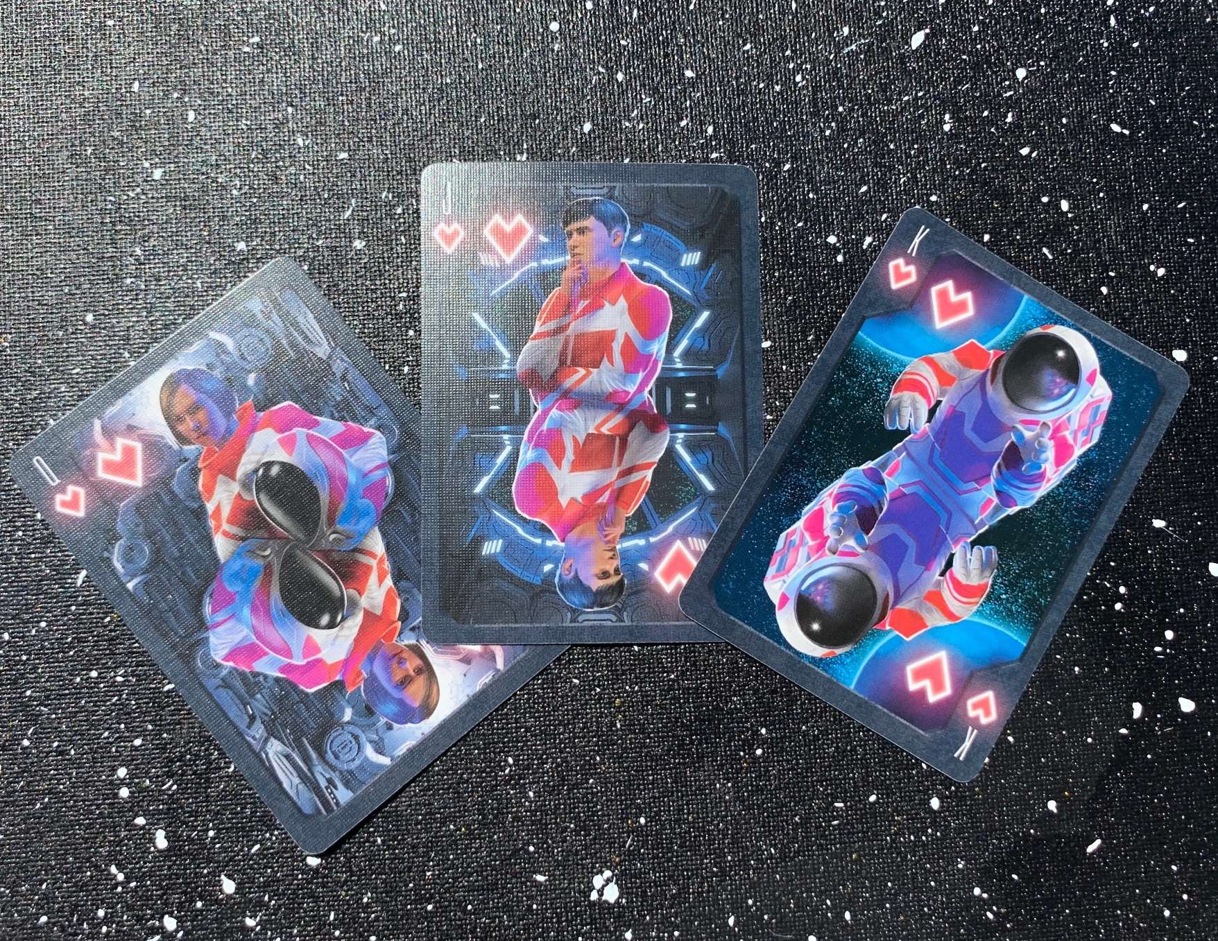 Astronaut Bicycle Playing Cards - Image 5