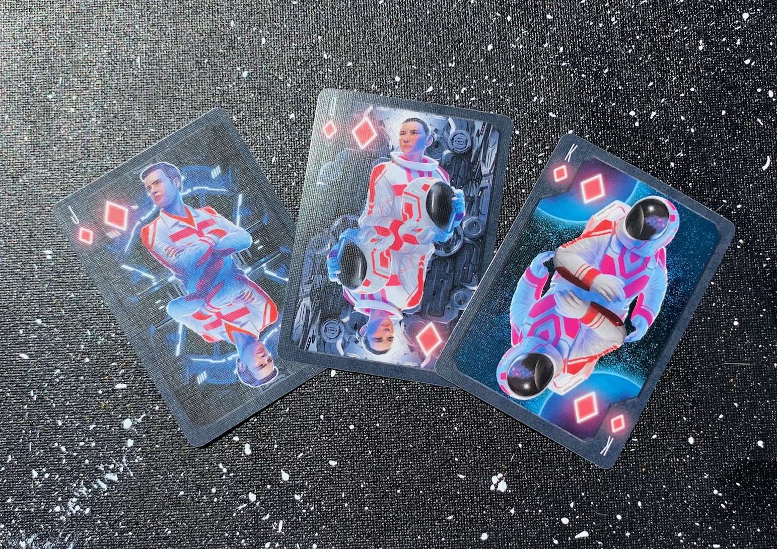 Astronaut Bicycle Playing Cards - Image 6