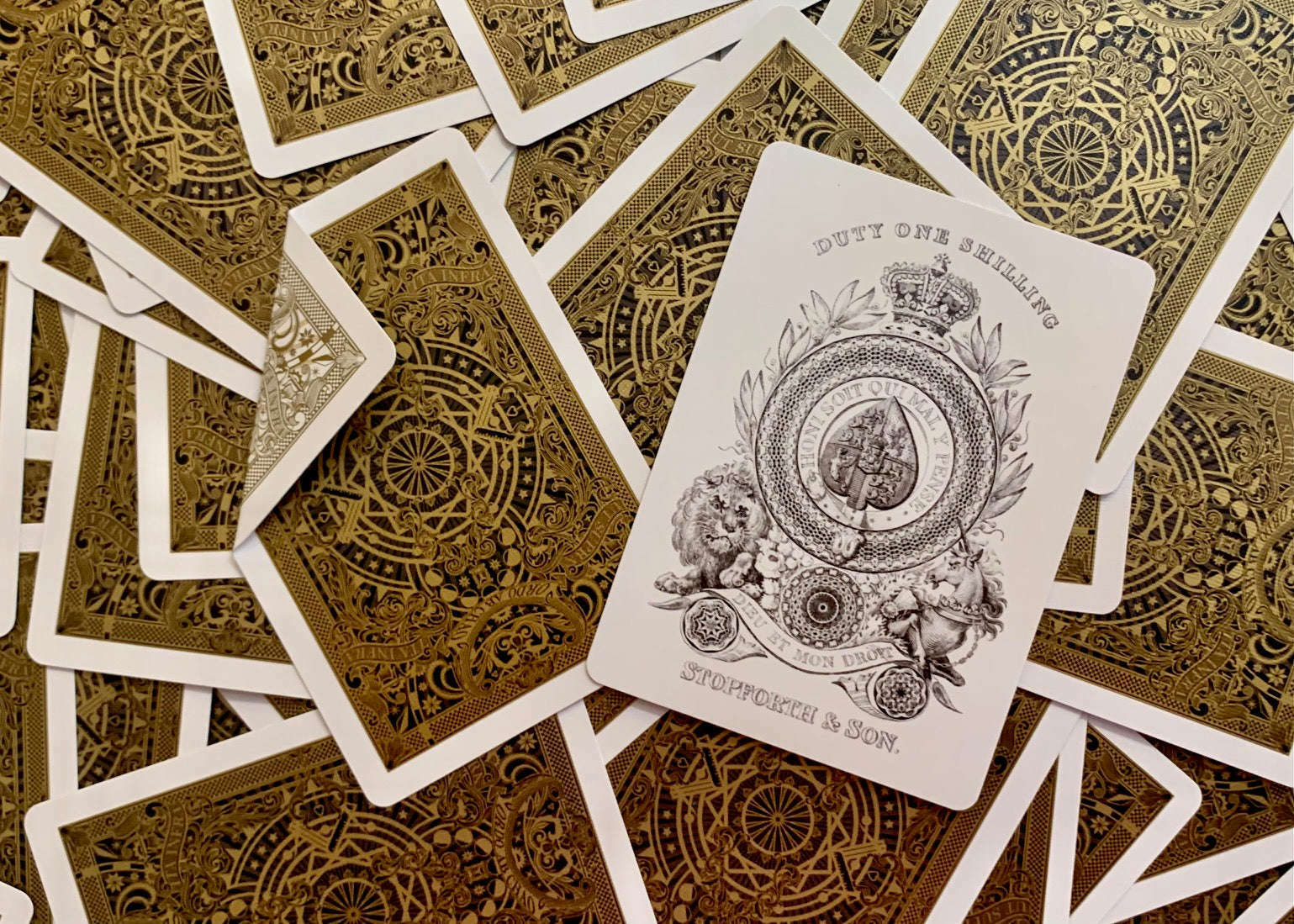 Astronomical Gilded Playing Cards USPCC - Image 4