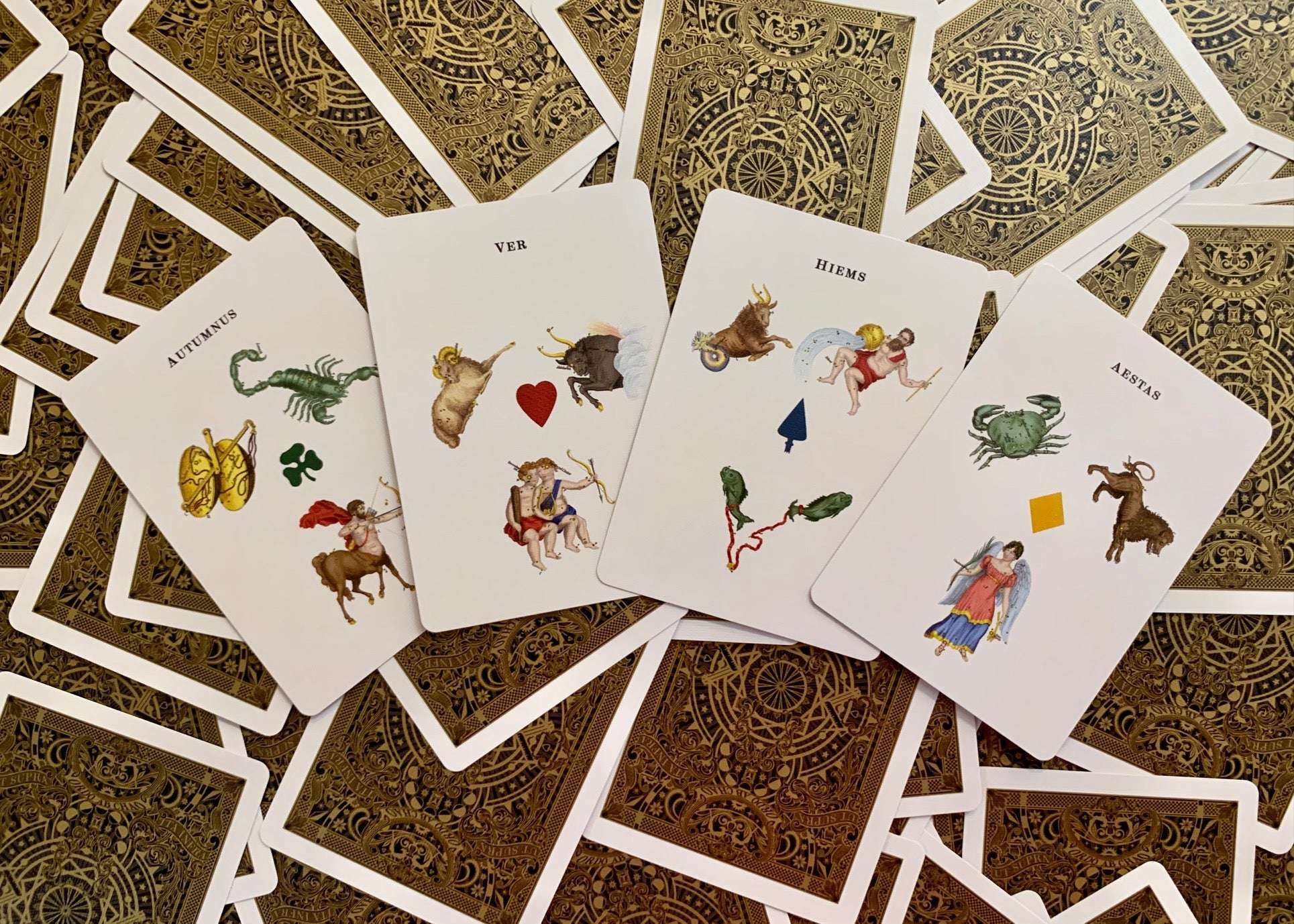 Astronomical Gilded Playing Cards USPCC - Image 9