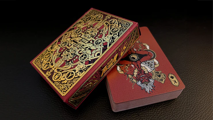 Asura Classic Playing Cards - Red - Image 3