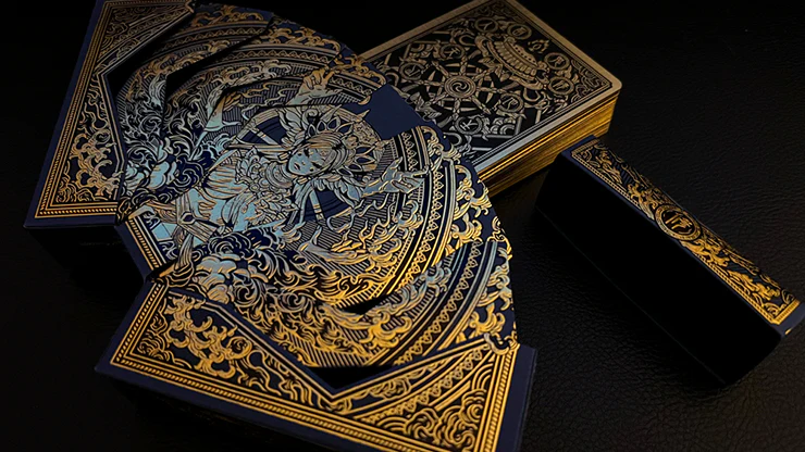 Asura Deluxe Playing Cards - Blue - Image 2