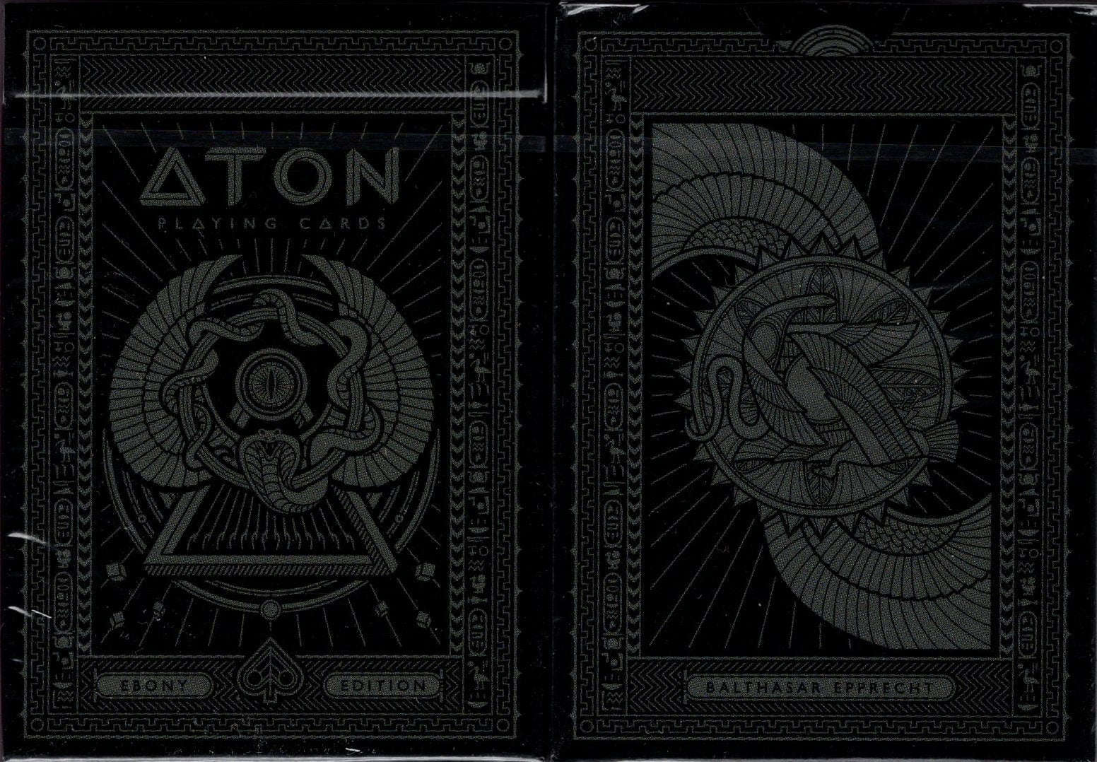 Aton Ebony Playing Cards USPCC