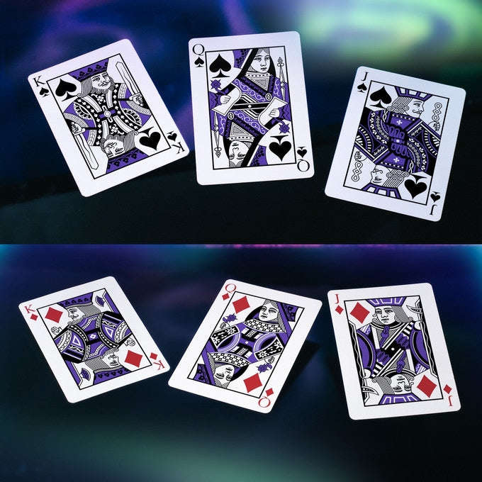 Aurora Northern Lights Playing Cards USPCC - Image 2