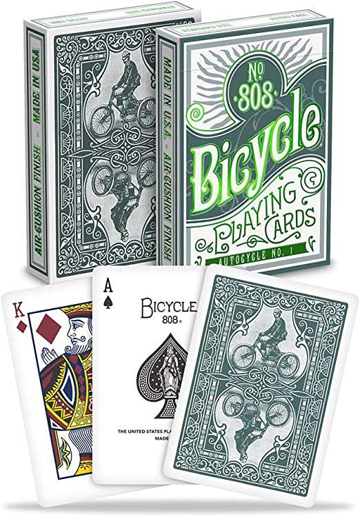 Autocycle No. 1 Bicycle Playing Cards 2 Deck Set - Image 3