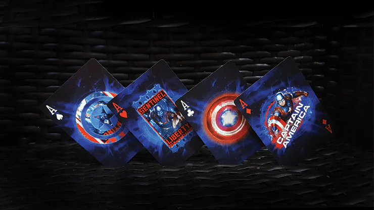 Avengers Captain America Playing Cards JLCC - Image 2