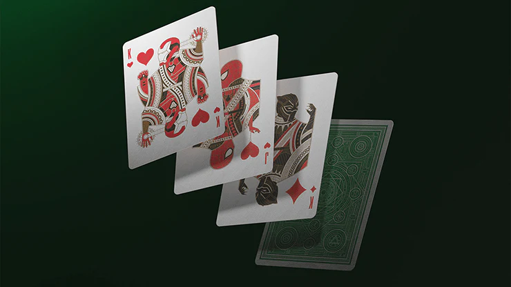 Avengers Playing Cards Time Stone Green Edition by Theory11 - Image 5