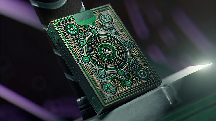 Avengers Playing Cards Time Stone Green Edition by Theory11 - Image 6