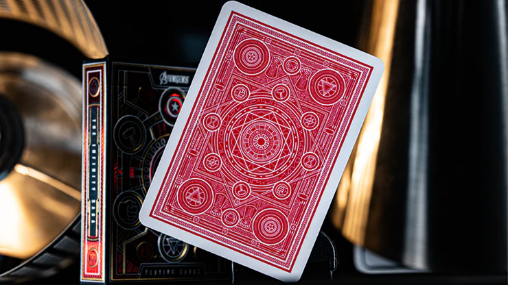 Avengers Playing Cards Soul Stone Red Edition by Theory11 - Image 3