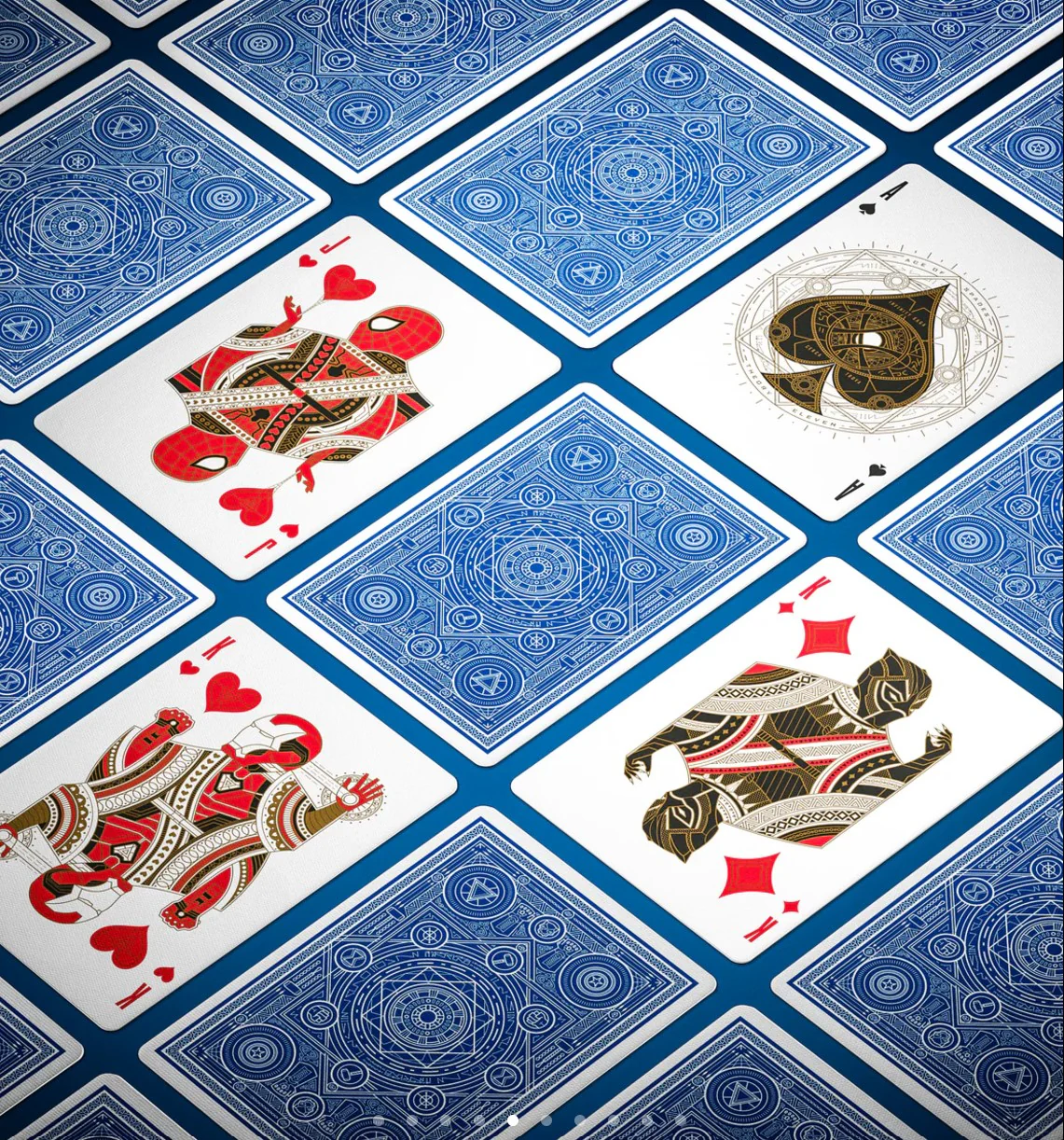 Avengers Space Stone Blue Edition Playing Cards: A Marvelous Tribute - Image 6