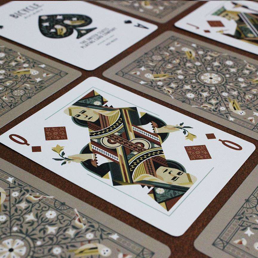 Aviary Tan Bicycle Playing Cards - Image 5