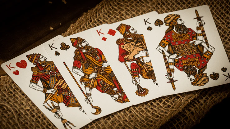 Babylon Ruby Red Playing Cards TPCC - Image 3