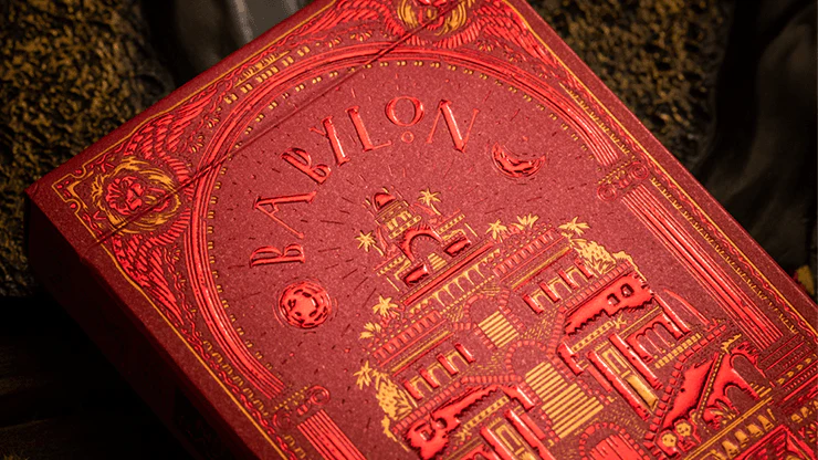 Babylon Ruby Red Playing Cards TPCC - Image 7