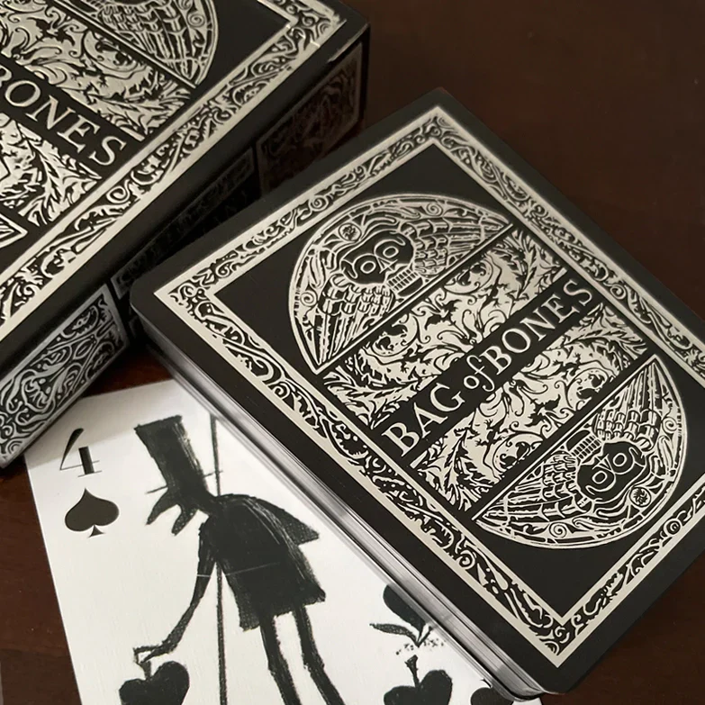 Bag of Bones Playing Cards - Premium Gold & Silver Edition w/Double Deck Box Set - Image 5