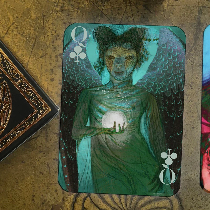 Bag of Bones Playing Cards - Premium Silver Edition - Image 3