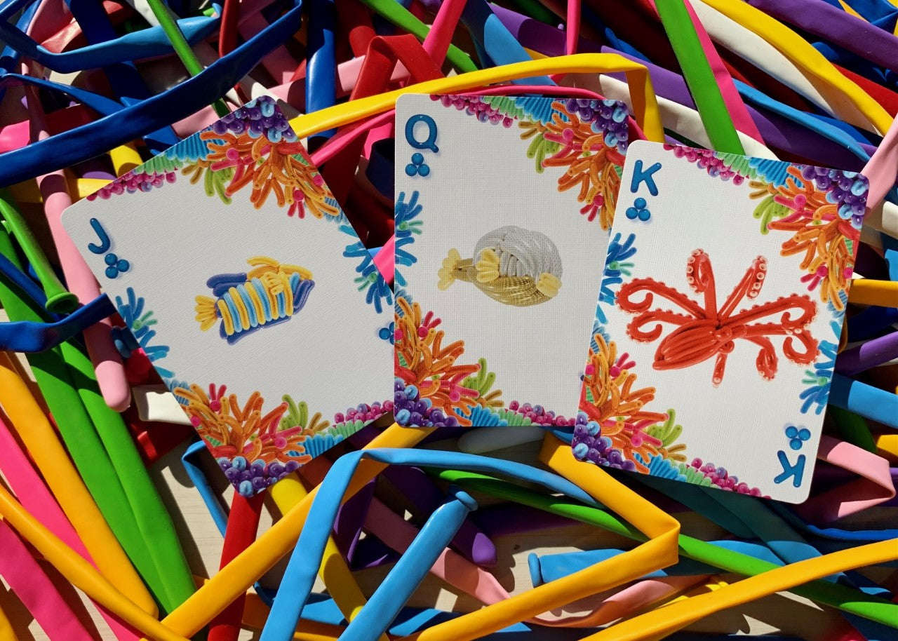 Balloon Ocean Stripper Bicycle Playing Cards - Image 5