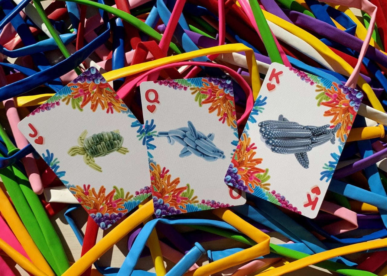 Balloon Ocean Stripper Bicycle Playing Cards - Image 6