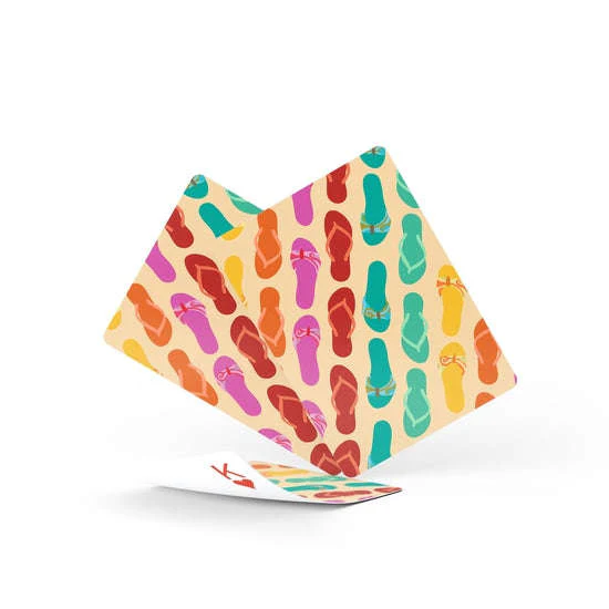 Beach Day Plastic Playing Cards 2 Deck Set - Image 5