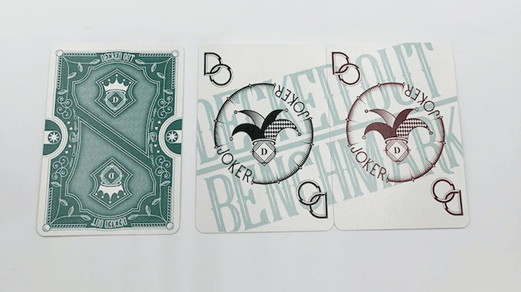 Benchmark Teal Playing Cards USPCC - Image 5