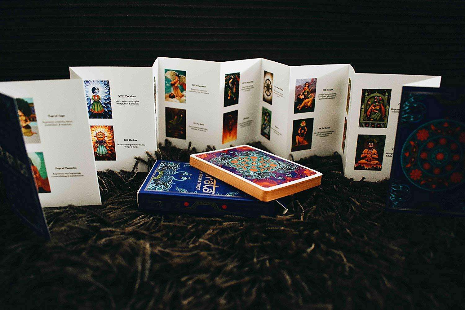 Bharata Gold Gilded Tarot Major Arcana WJPC - Image 2