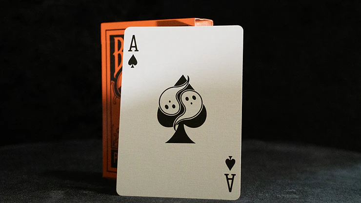 Bicycle Boo Back Playing Cards Orange - Image 4