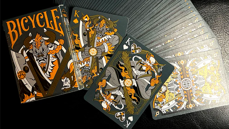 Bicycle Bull Demon King Demolition Grey Playing Cards - Image 2