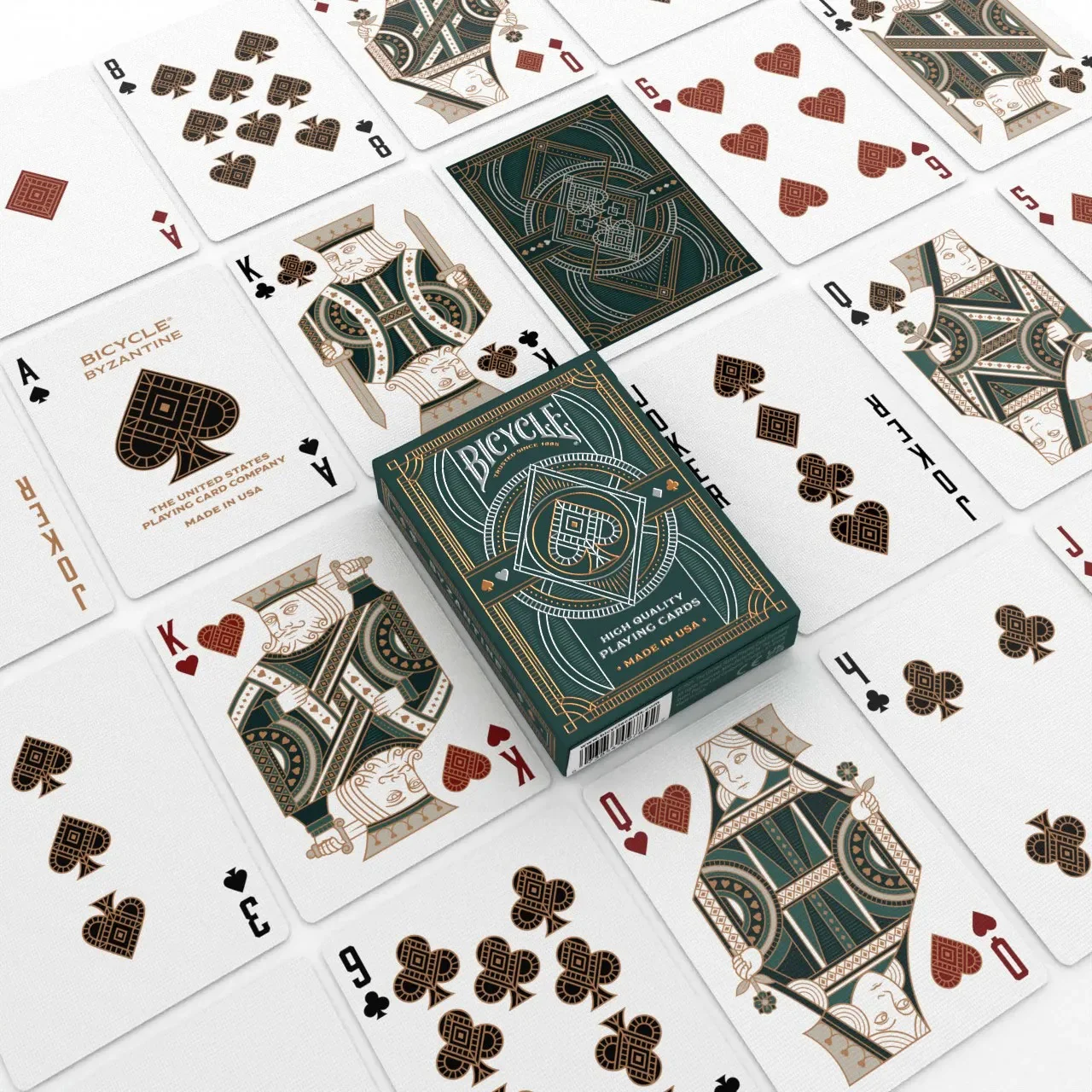 Bicycle Byzantine Playing Cards - Opulence Meets Antiquity - Image 3