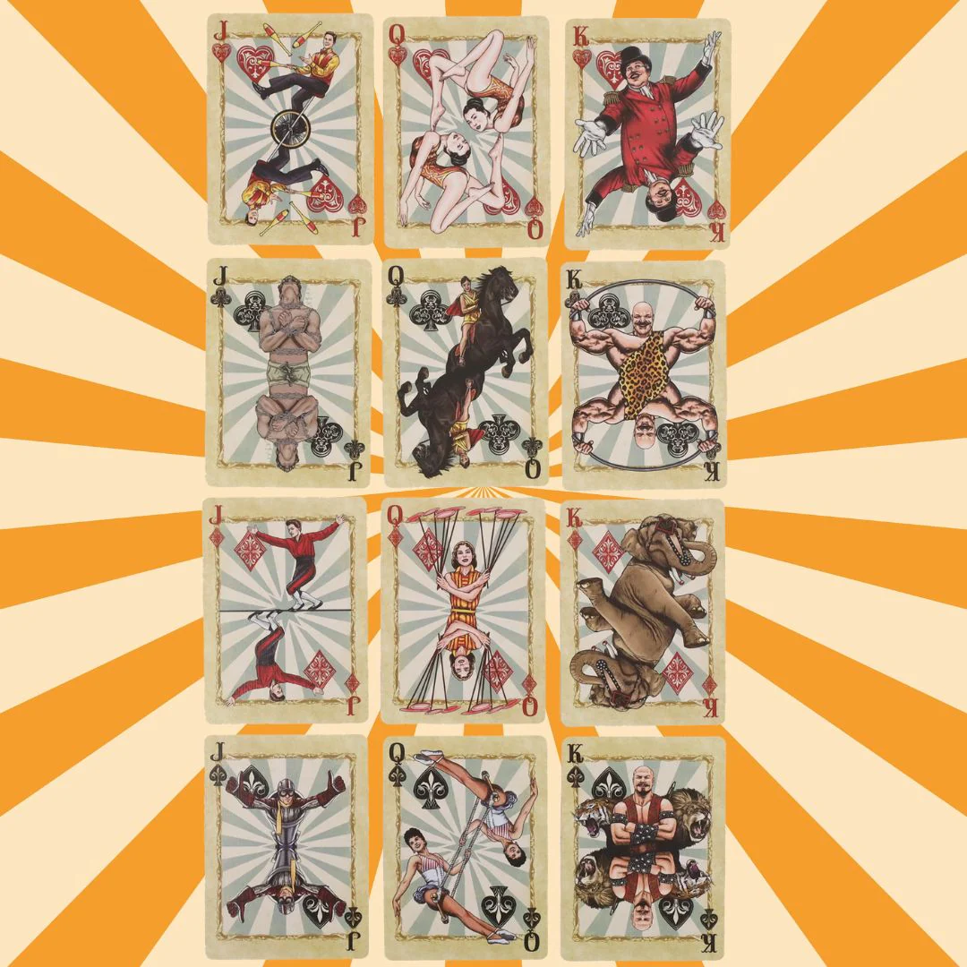 Bicycle Circus Playing Cards - Big Top Edition - Image 5