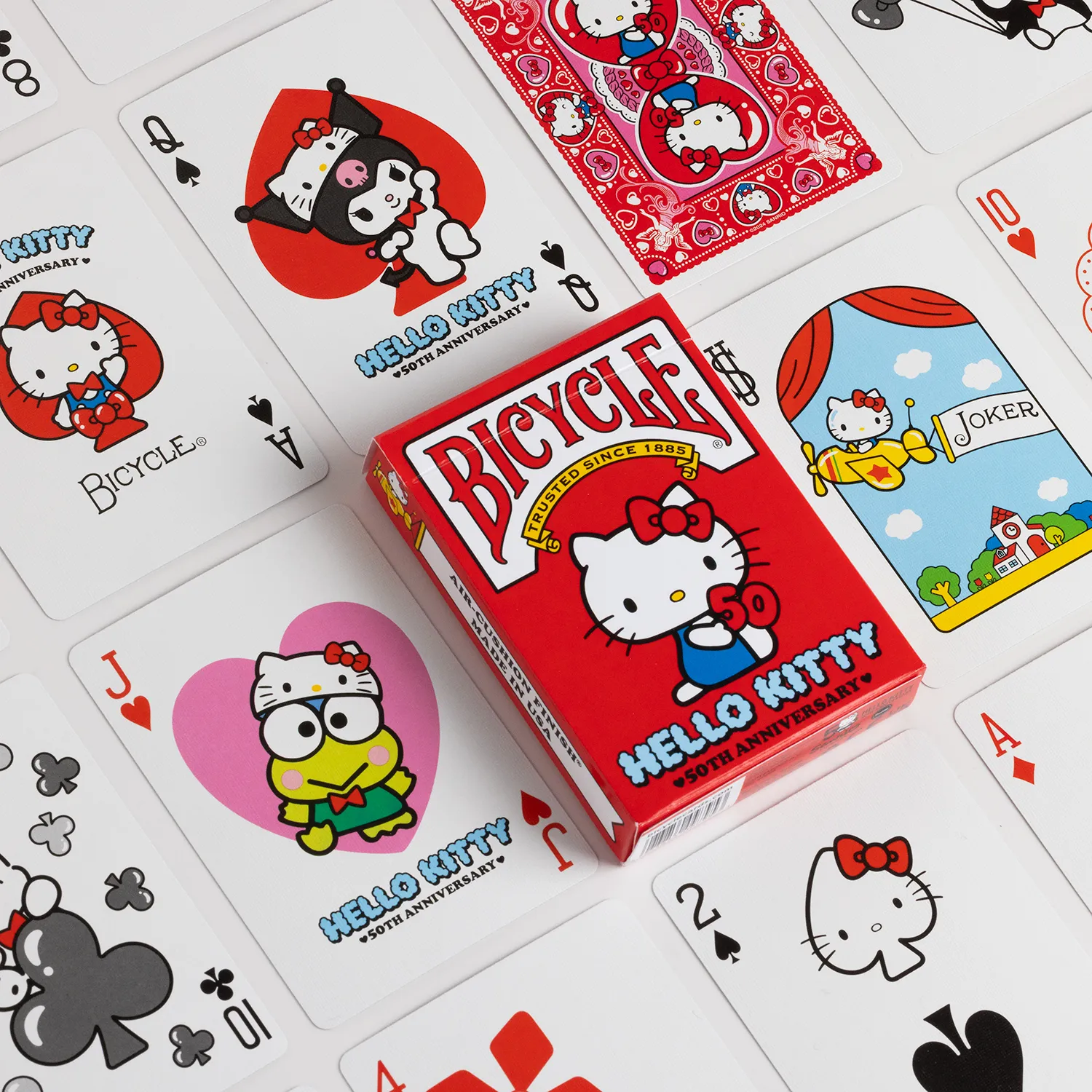 Bicycle Hello Kitty 50th Anniversary Playing Cards - Image 3